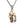 Load image into Gallery viewer, Sterling Silver Clown Pendant Necklace
