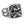 Cobra skull sniper silver ring, cobra and opposite shoulder