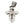 Collar con colgante de cruz de plata esterlina
