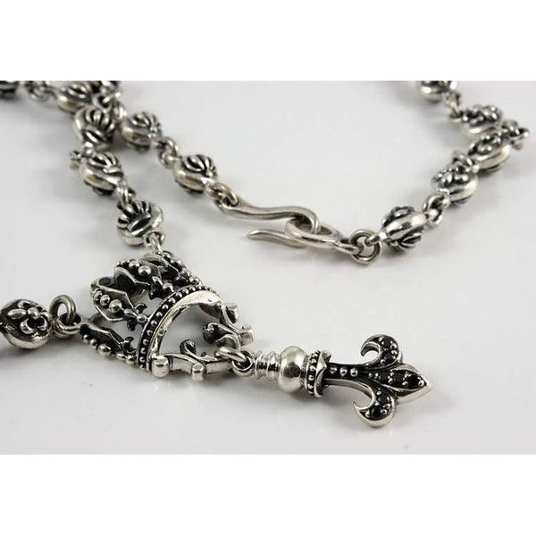 Ожерелья из стерлингового серебра с короной