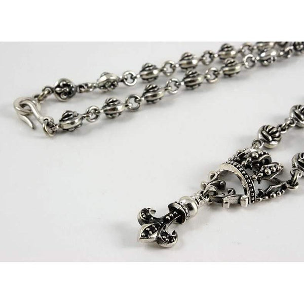 Ожерелья из стерлингового серебра с короной