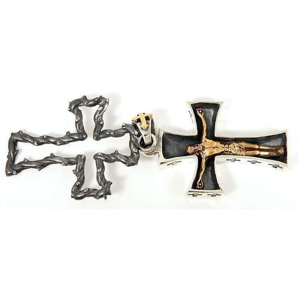 Krucifix Cross Christian Jesus hängsmycke