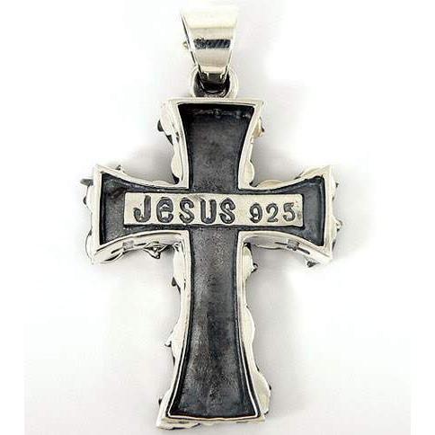 Распятие крест христианский кулон Иисуса