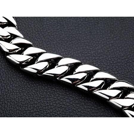 Cuban Link Sterling Silver Armband