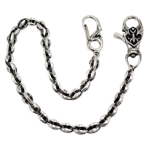 Cadenas para billeteras personalizadas de plata esterlina