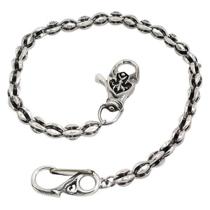 Cadenas para billeteras personalizadas de plata esterlina