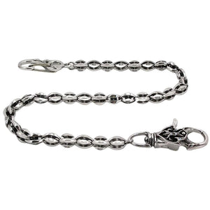 Cadenas para billeteras personalizadas de plata esterlina