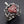 Garnet Heart Dagger Sterling Silver Ring — three-quarter view of dagger and scrollwork