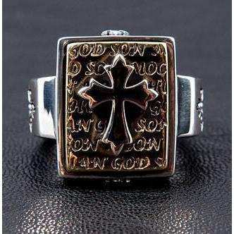 Anello Da Uomo In Argento Sterling Con Design A Disco E Pietre CZ Anello Da Uomo In Argento Sterling Con Design A Disco E Pietre CZ