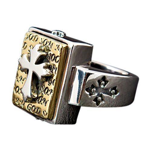 Anello in argento sterling con testa di lupo | Fatto a mano