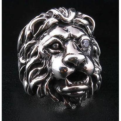 PikaLF Lion Head Ring for Men, Punk Animal King Crown Lion India | Ubuy