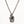 Load image into Gallery viewer, Sterling Silver Dinosaur Skull Pendant Necklace
