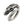 Sterling Silver Dragon Mens Band Ring