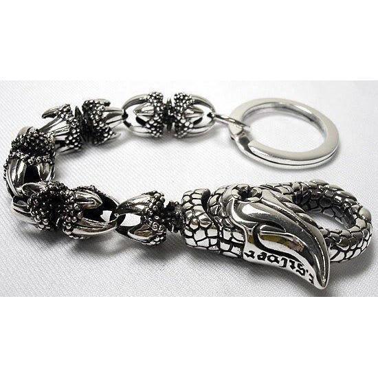 Sterling Silver Dragon Claw Key Chains