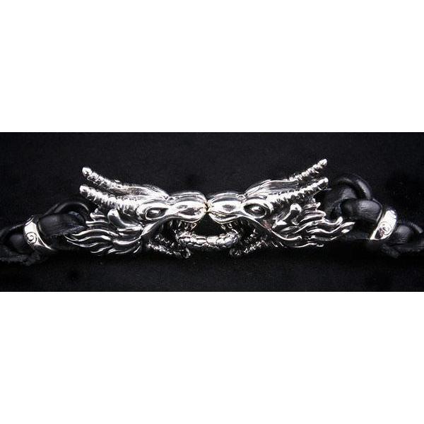 Dragon Leather Chain Bracelet