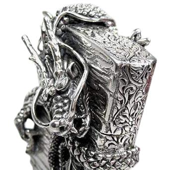 Dragon Sterling Silber Feuerzeug