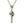 Load image into Gallery viewer, Sterling Silver Evil Eye Cross Pendant Necklace

