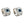 Load image into Gallery viewer, Sterling Silver Evil Eye Eyeball Hoop Earrings
