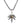 Load image into Gallery viewer, Sterling Silver Eye of Providence Marijuana Pendant Necklace
