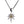 Eye of Providence Cannabis Leaf Silver Pendant, leaf pendant hanging on silver chain