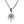 Load image into Gallery viewer, Sterling Silver Eye of Providence Marijuana Pendant Necklace
