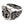 Fleur De Lis Sterling Silver Biker Ring