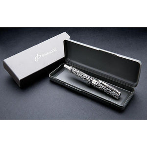 Floral Silver Pen