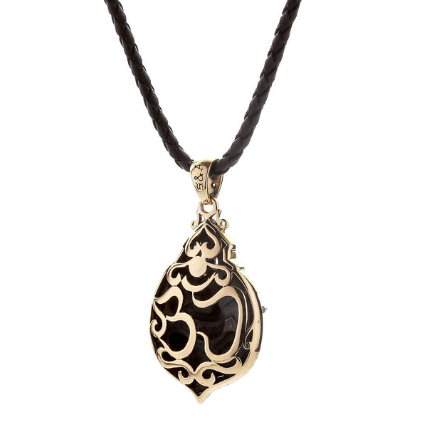 Halskette mit Ganesh-Anhänger aus Sterlingsilber