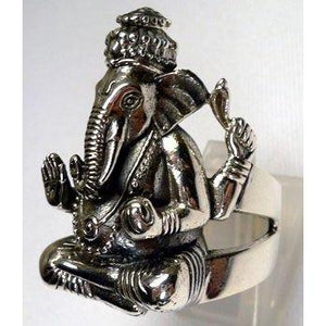 Anelli Ganesh in argento sterling 925