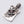 Granat Fleur De Lis Dog Tag Anhänger