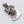 Granat Fleur De Lis Dog Tag Anhänger