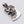 Carica l&#39;immagine nel visualizzatore Galleria, Ciondolo medaglietta per cani Fleur De Lis granato

