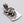 Granat Fleur De Lis Dog Tag Anhänger
