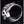 Загрузить изображение в программу просмотра галереи, Серебряное кольцо с готическим гранатом Fleur De Lis
