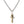Load image into Gallery viewer, Yellow Gold Sterling Silver Ankh Pendant
