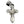 Charger l&#39;image dans la galerie, Pendentif homme croix gothique en argent sterling
