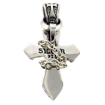 Collana con croce gotica in argento sterling 925, ciondolo a forma di serpente medievale con croce decorata, gioielli dark fantasy per uomini e donne - Italia Collana con croce gotica in argento sterling 925, ciondolo a forma di serpente medievale con croce decorata, gioielli dark fantasy per uomini e donne - Italia