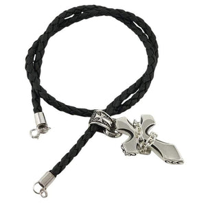 Gothic Kreuz Sterling Silber Herrenanhänger