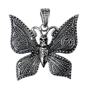 Colgante Gótico Mariposa Calavera