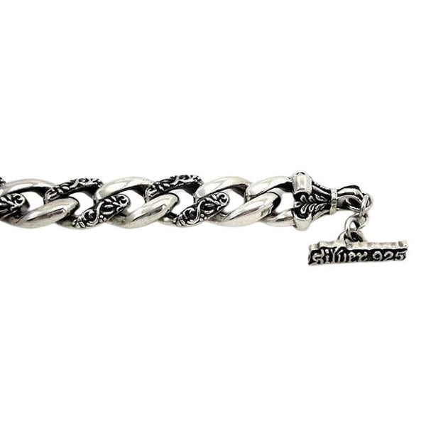 925 Sterling Silver Dragon Griffin Armband
