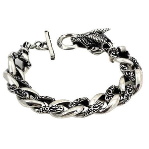 925 Sterling Silber Drachengriffin Armband