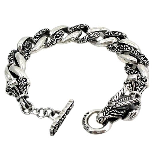925 Sterling Silber Drachengriffin Armband