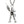 Collar con colgante Gundam de plata esterlina