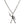 Collar con colgante Gundam de plata esterlina