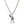 Collar con colgante Gundam de plata esterlina