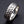 Load image into Gallery viewer, 925 Sterling Silver Hammered Band Mens Ring
