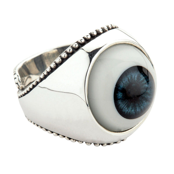 Handmade Evil Eye Ladies Ring