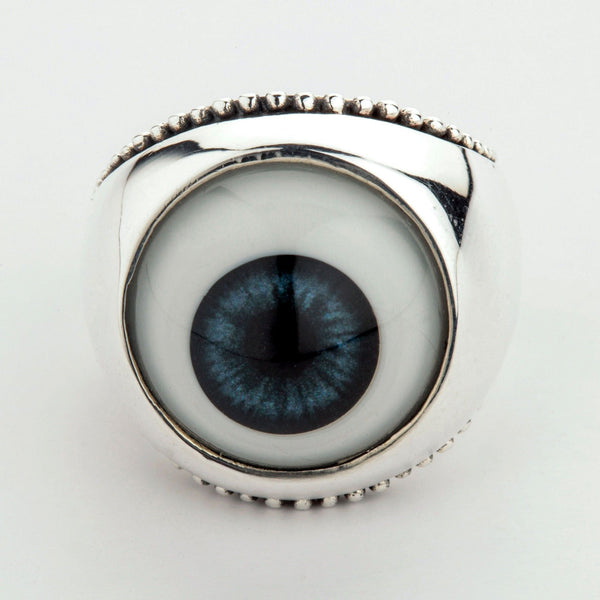 Handmade Evil Eye Ladies Ring