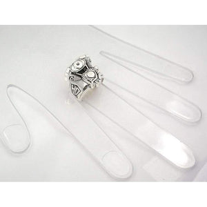 Sterling Silver Motorcycle Engine Harley Rings
