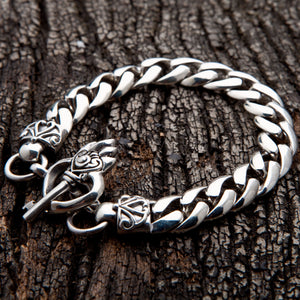 Heart Key Silver Bracelets